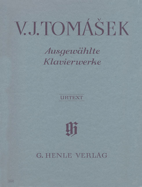 Tomasek, Ausgewahlte Klavierwerke (Henle)
