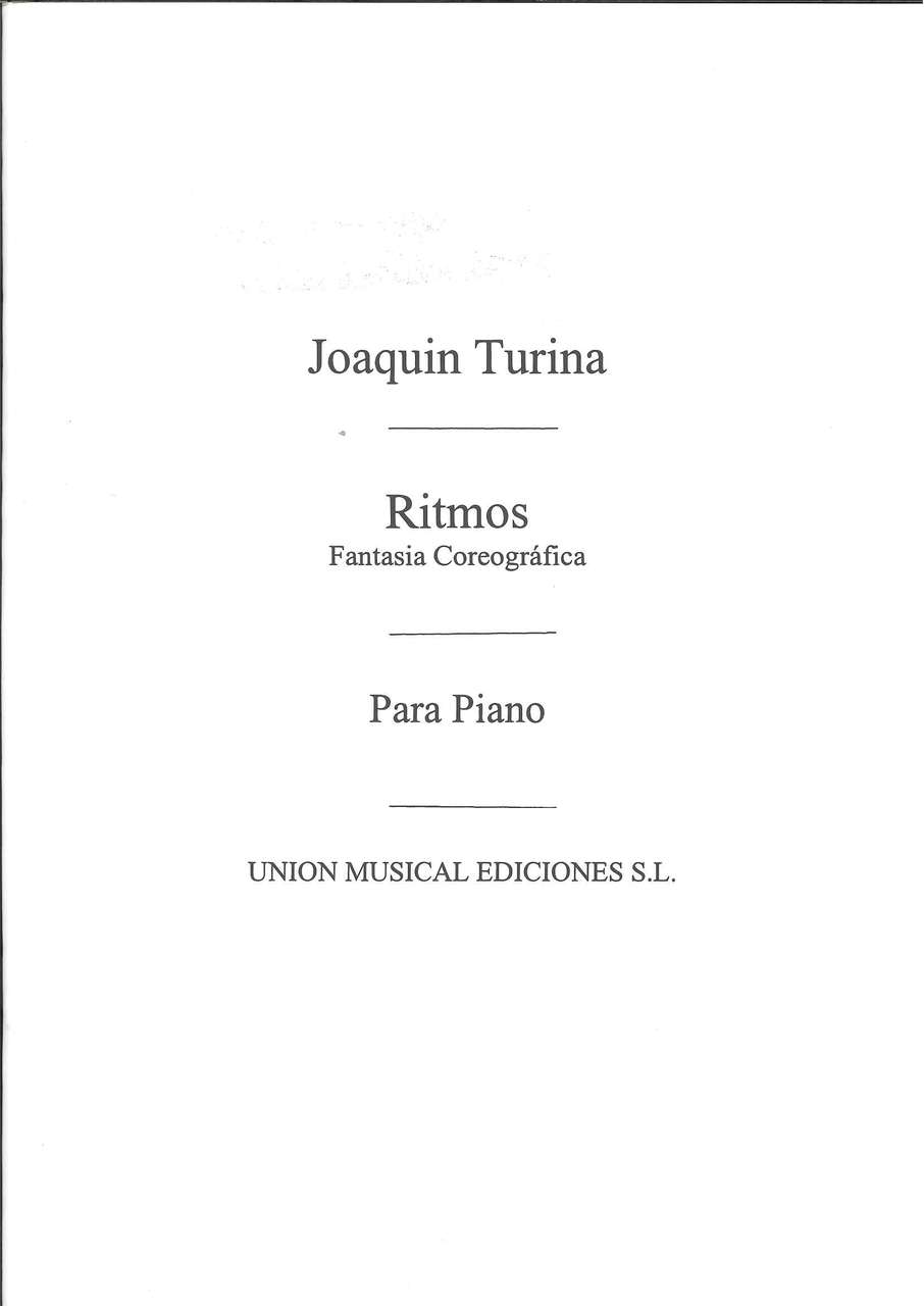Turina, Ritmos: Fantasia coreogr. op. 43 (UME)