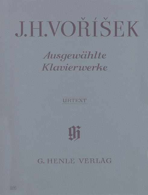 Vorisek,J.H., Ausgewahlte Klavierwerke (Henle)