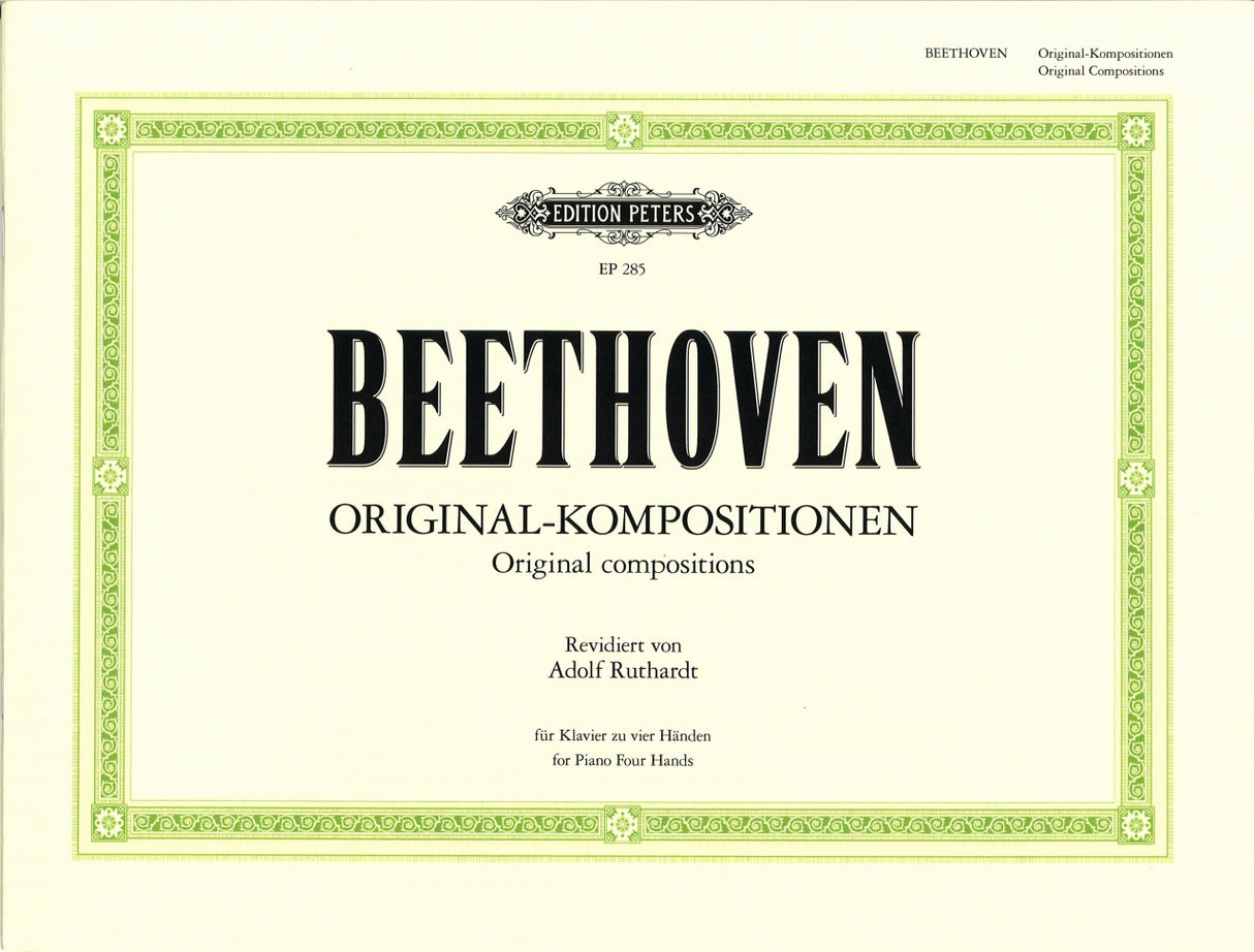 Beethoven, Originalkompositionen (Peters)