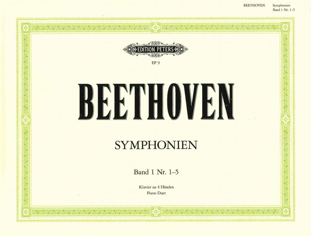 Beethoven, Symphonies No. 1-5 (Peters)