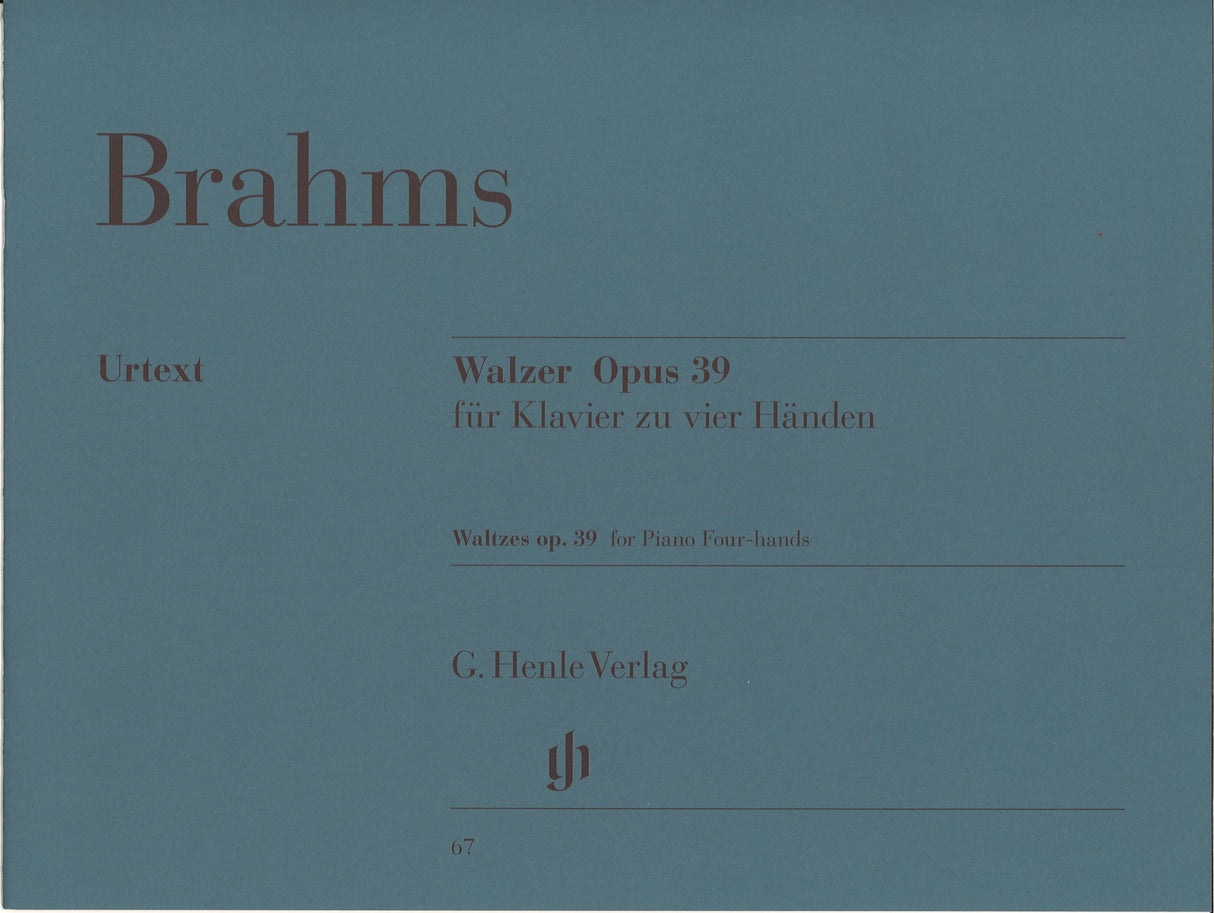 Brahms, Walzer op. 39 (Georgii) (Henle)