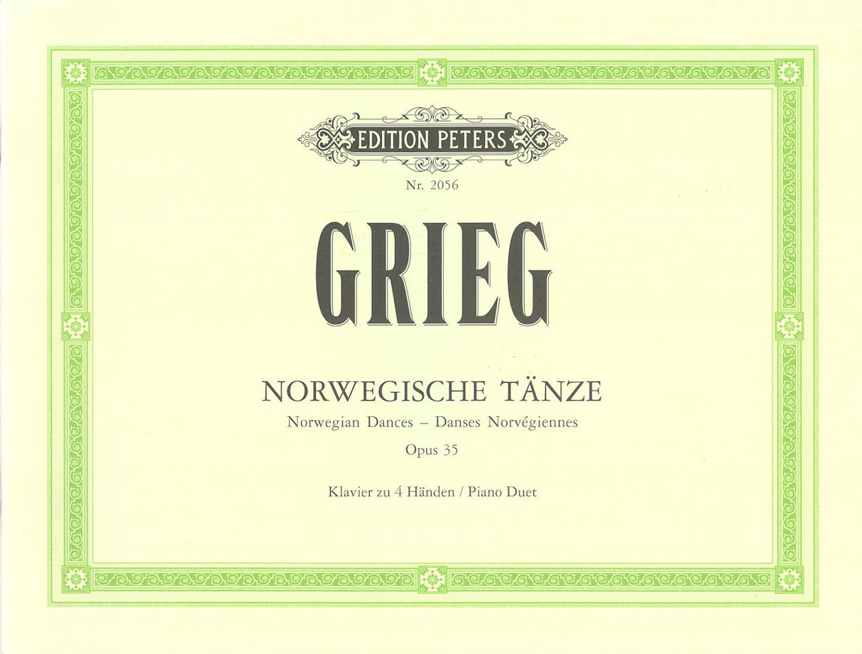 Grieg, Norwegische Tanze op. 35 (Peters)