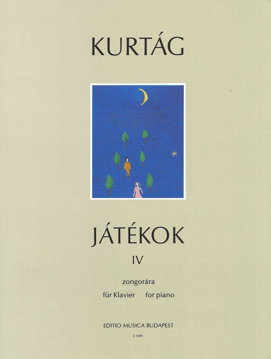 Kurtag, Jatekok 4 (1P4H; 2Pf) (Editio Musica Budapest)