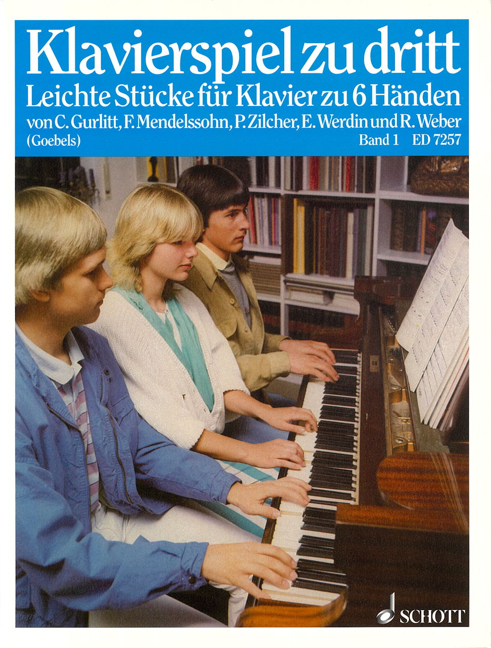 Klavierspiel zu dritt 1 (Schott)