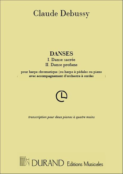 Debussy, Danses (sacree et profane) (Durand)