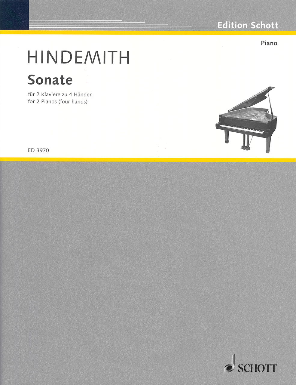 Hindemith, Sonata 1942 (Schott)