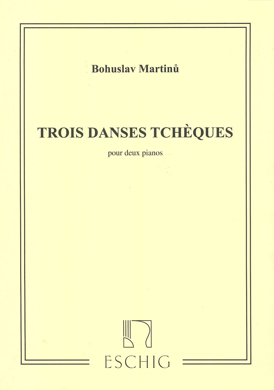 Martinu, 3 Danses tcheques (1949) (Eschig)
