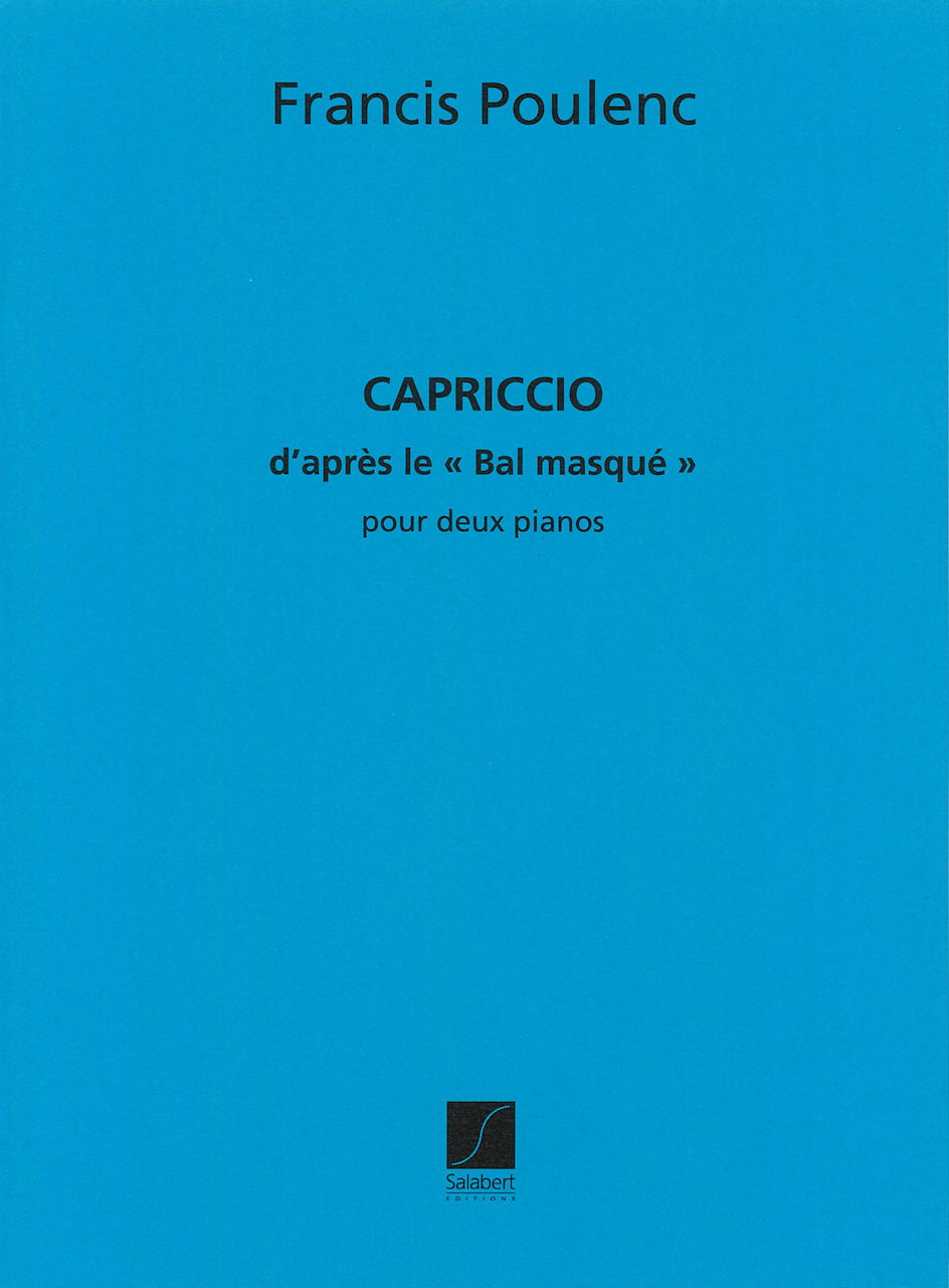 Poulenc, Capriccio 'Le bal masque' (Salabert)