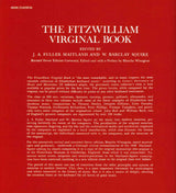 Fitzwilliam Virginal Book 1 (Dover)