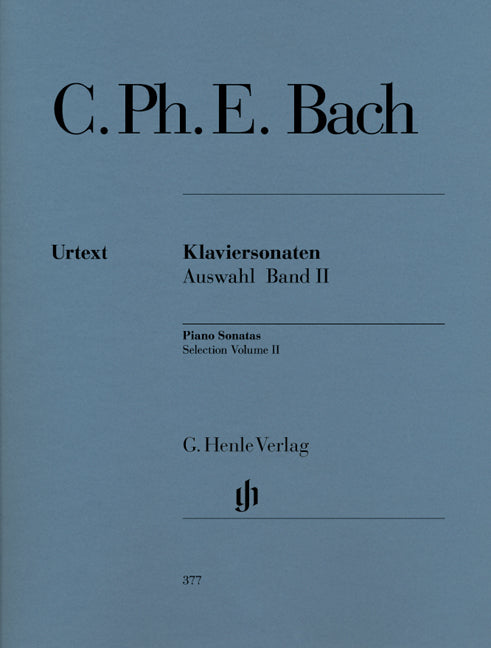 Bach,C.P.E., Sonaten Auswahl 2 (Henle)