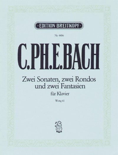Bach,C.P.E., Sonaten, Rondos Wq 61 (Breitkopf)