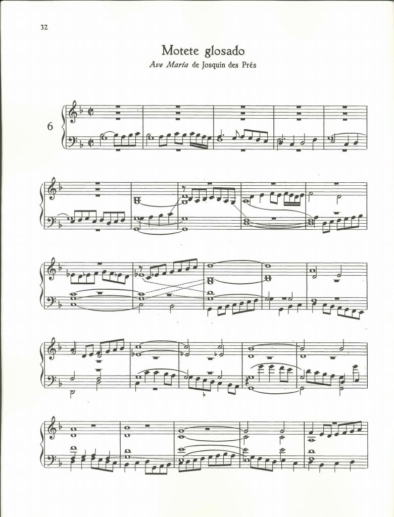 Cabezon, Claviermusik: Obras de musica (Schott)