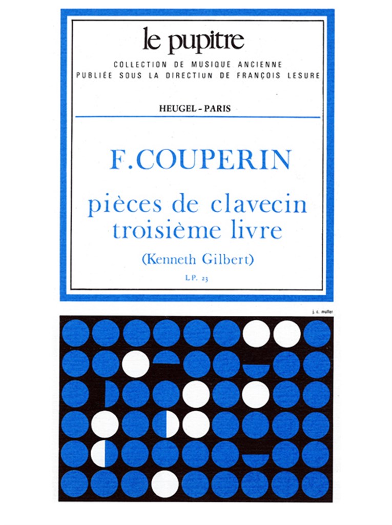 Couperin, Pieces de clavecin 3 (Gilbert) (Heugel)