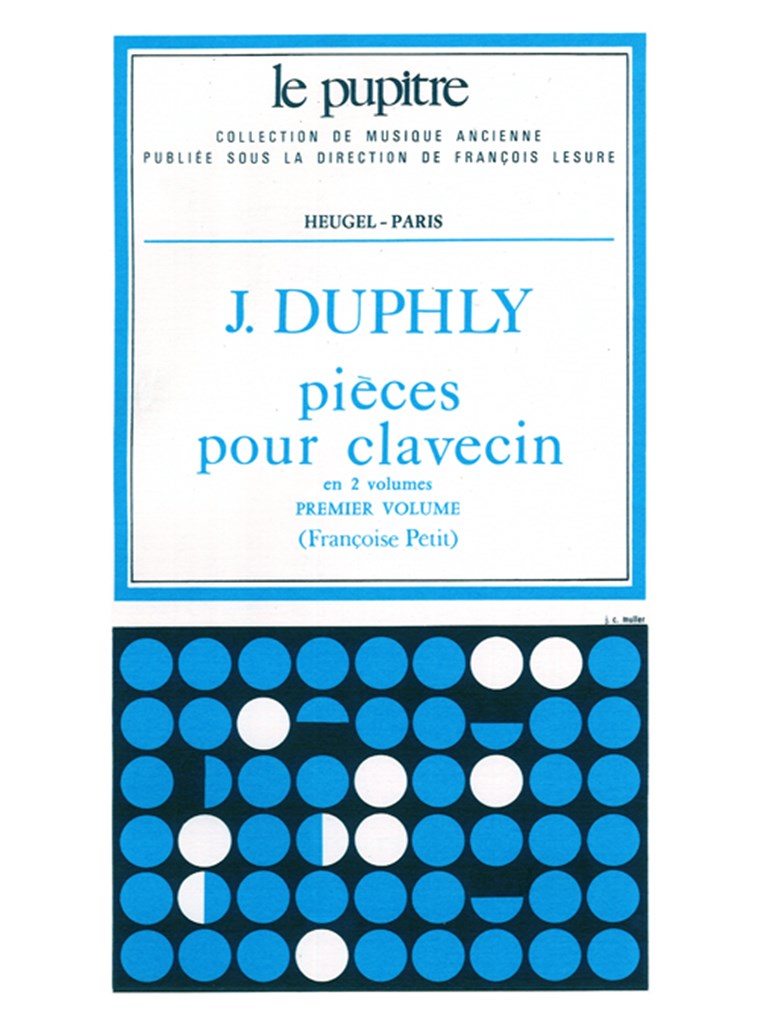 Duphly, Pieces pour clavecin 1 (LP 1/1) (Heugel)