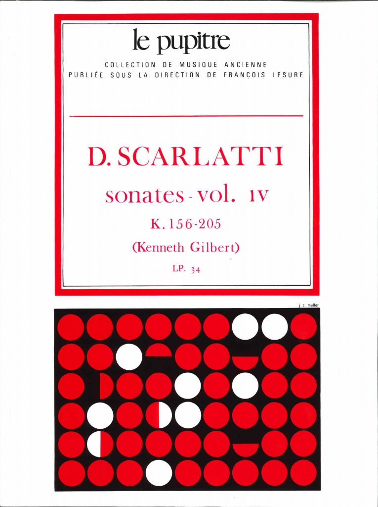 Scarlatti, Sonates Vol. 4: K 156-205 (Heugel)