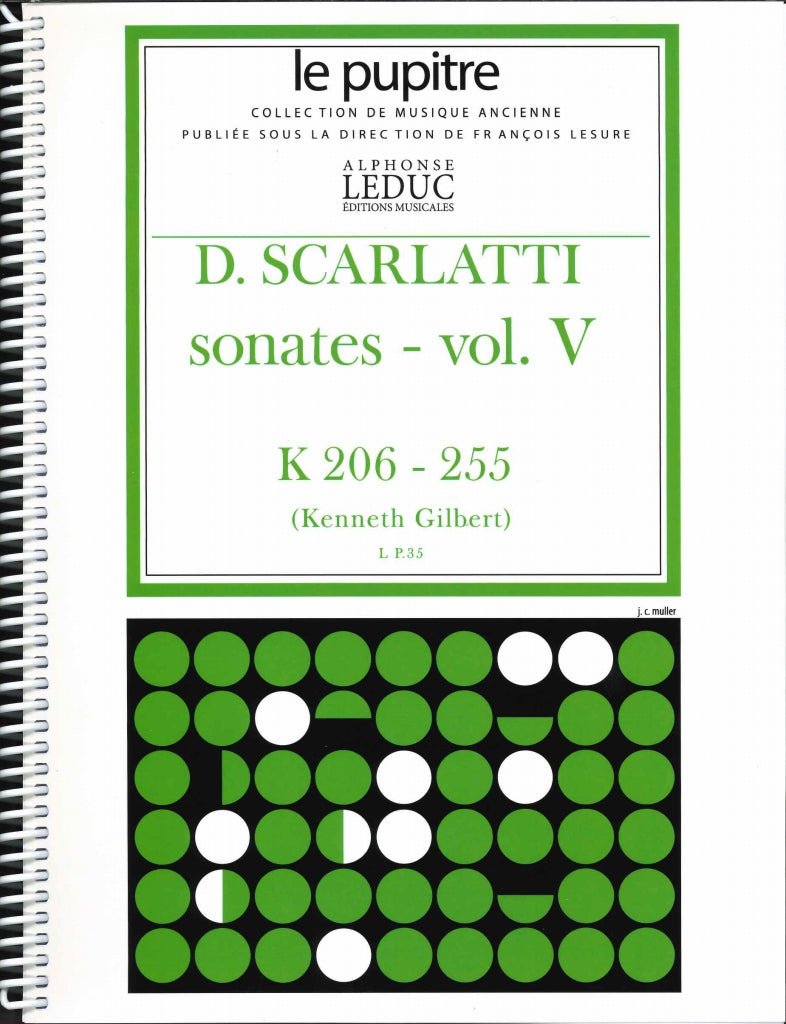 Scarlatti, Sonates Vol. 5: K 206-255 (Heugel)