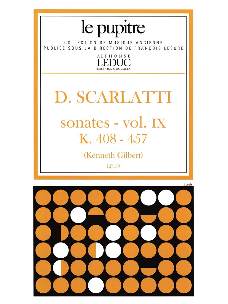 Scarlatti, Sonates Vol. 9: K 408-457 (Heugel)