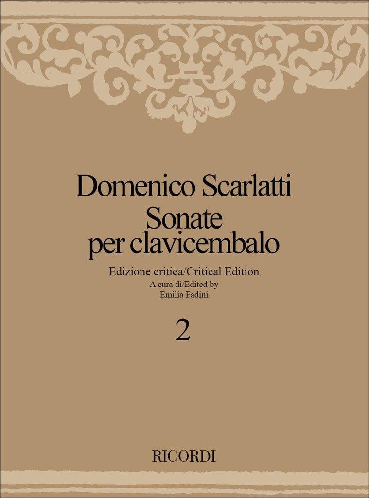 Scarlatti, Sonate 2 (Fadini) (Ricordi)