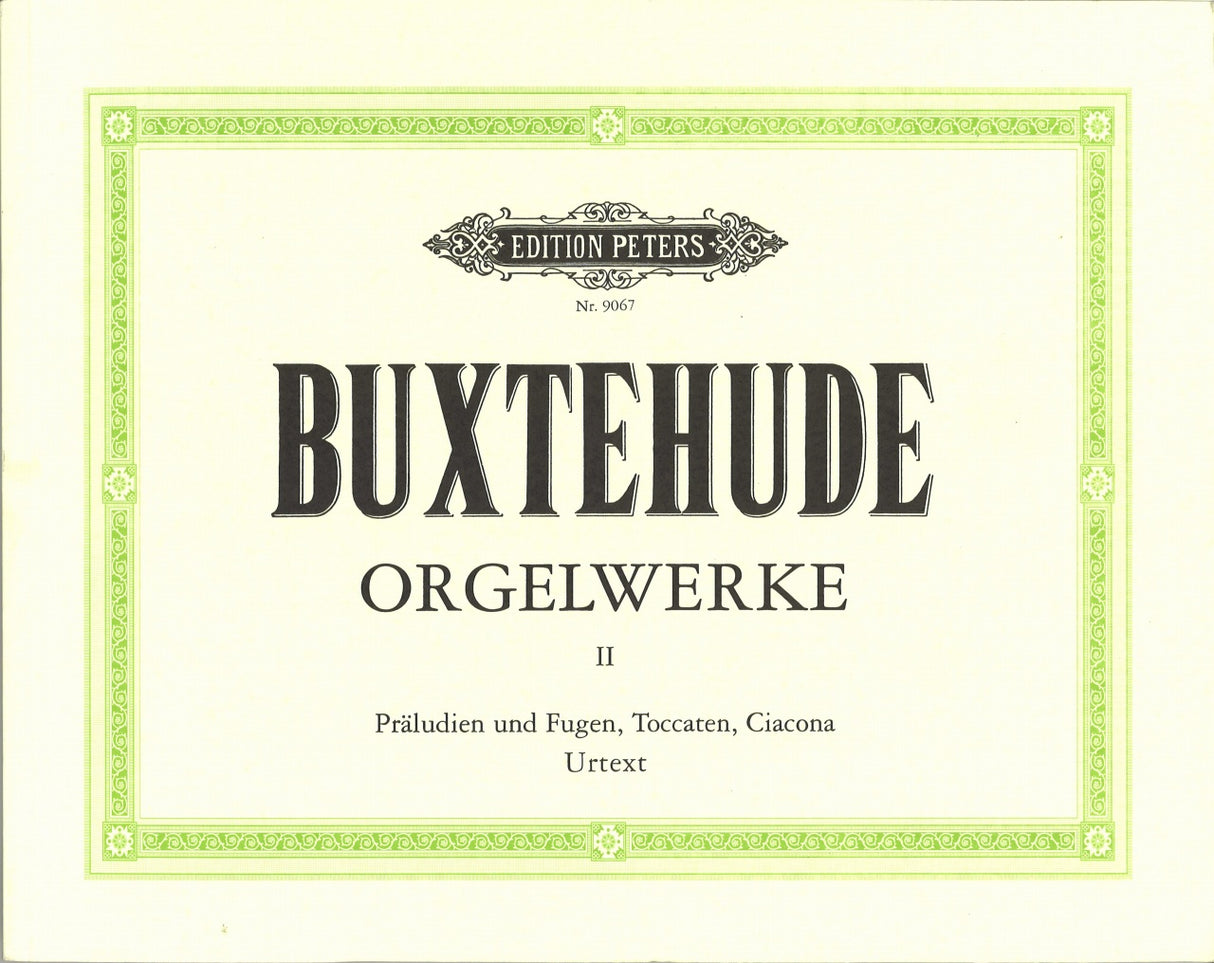 Buxtehude, Orgelwerke 2 (Keller) (Peters)