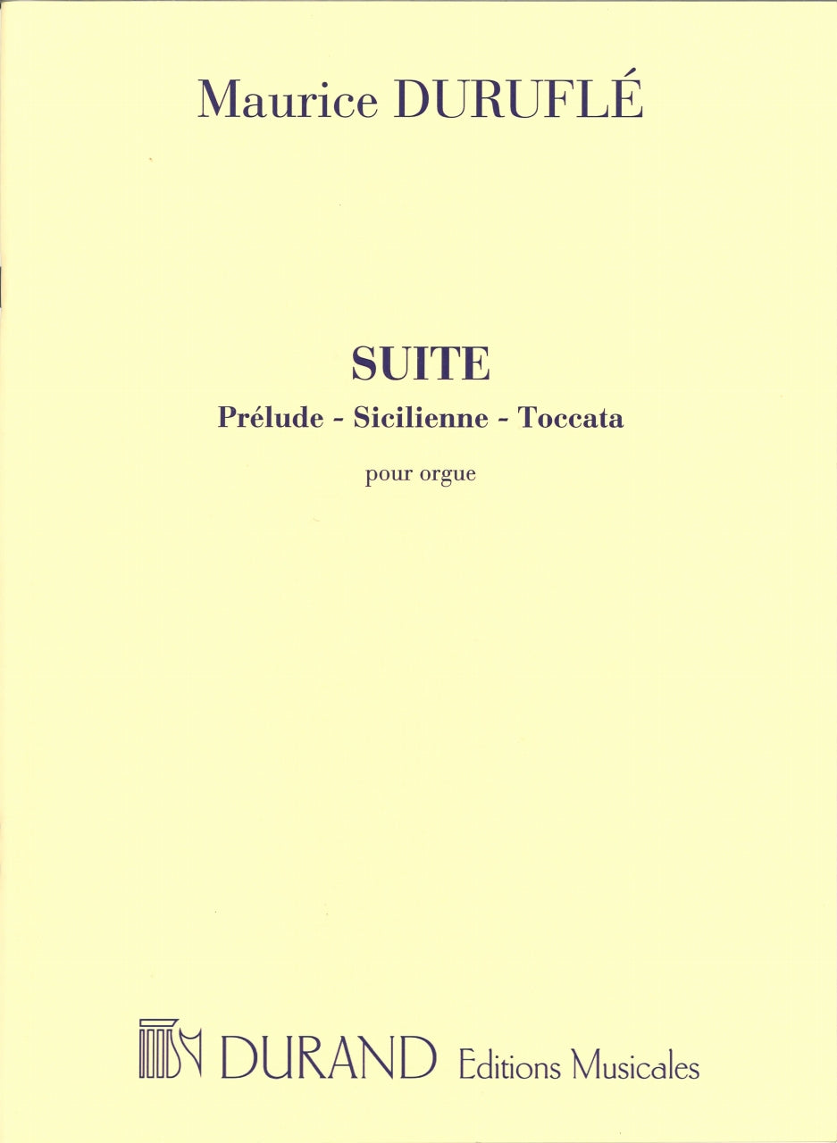 Durufle, Suite op. 5 (Durand)