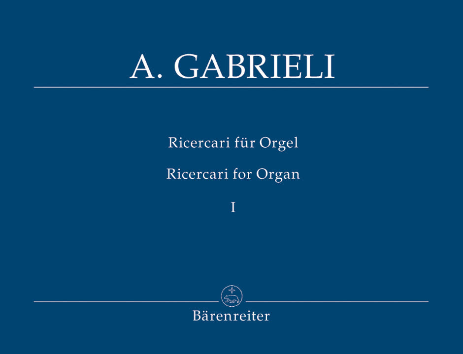 Gabrieli,A., Werke 2: Ricercari 1 (Barenreiter)