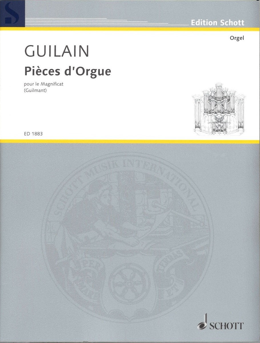 Guilain, Pieces d'orgue (Schott)