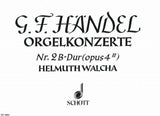 Handel, Concerto op. 4/2 (2-Org Red) (Schott)
