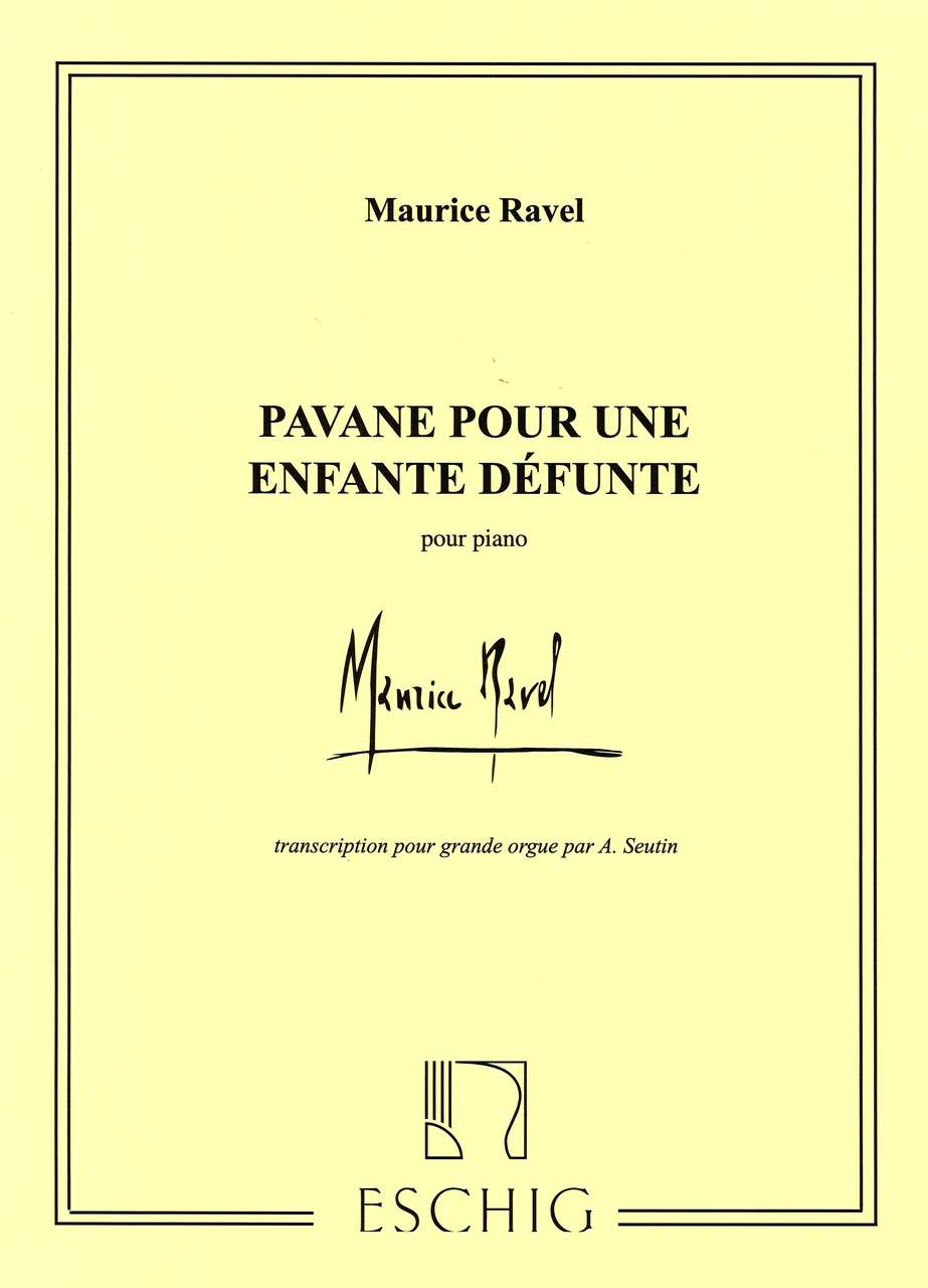 Ravel, Pavane (Eschig)
