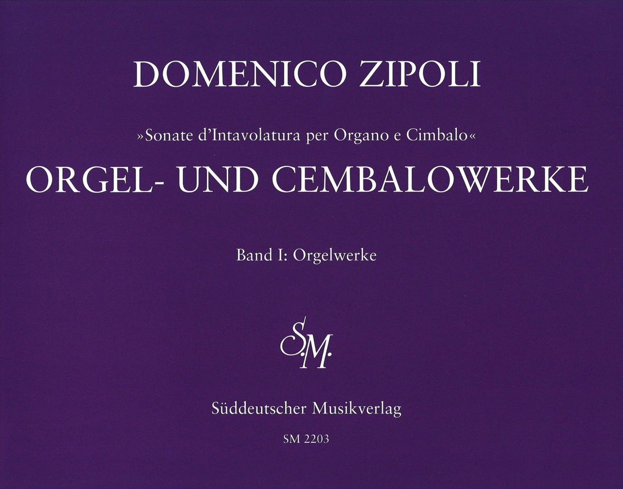 Zipoli, Orgel- und Cembalowerke 1 (Suddeutscher Musikverlag)