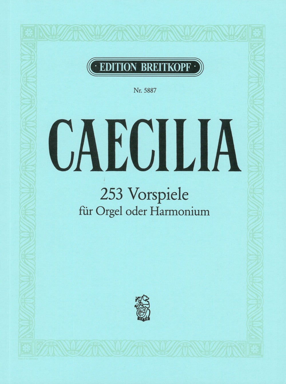 Caecilia: 253 Vorspiele (Breitkopf)