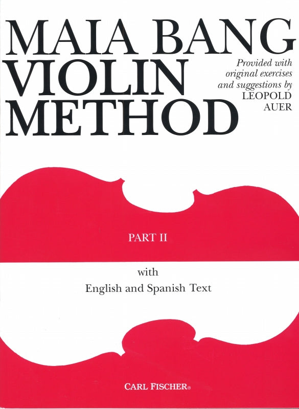 Bang, Violin Method 2: More Advanced (Carl Fischer)