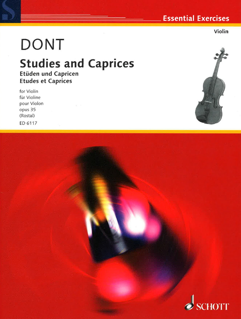 Dont, Etudes & Caprices op. 35 (Rostal) (Schott)