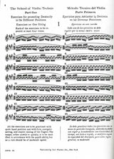 Schradieck, School of Violin-Technic 1 (Carl Fischer)