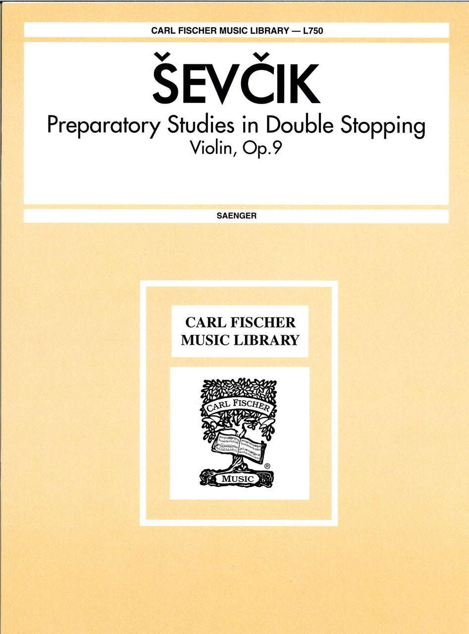 Sevcik, op.9: Double Stopping (Carl Fischer)