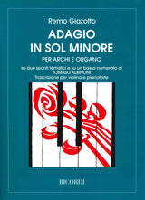 Albinoni/Giazotto, Adagio in g min. (Ricordi)
