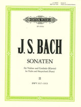 Bach, Sonaten 2: BWV 1017-19 (Schleifer) (Peters)