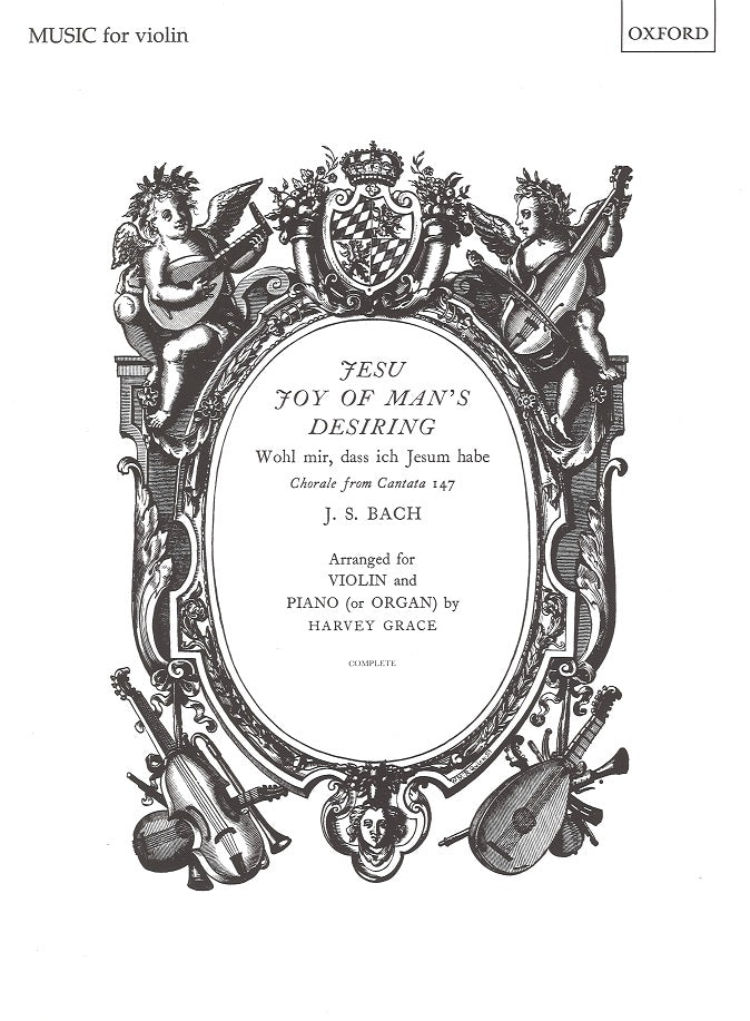 Bach, Jesu, Joy of Man's Desiring (Grace (Oxford University Press)