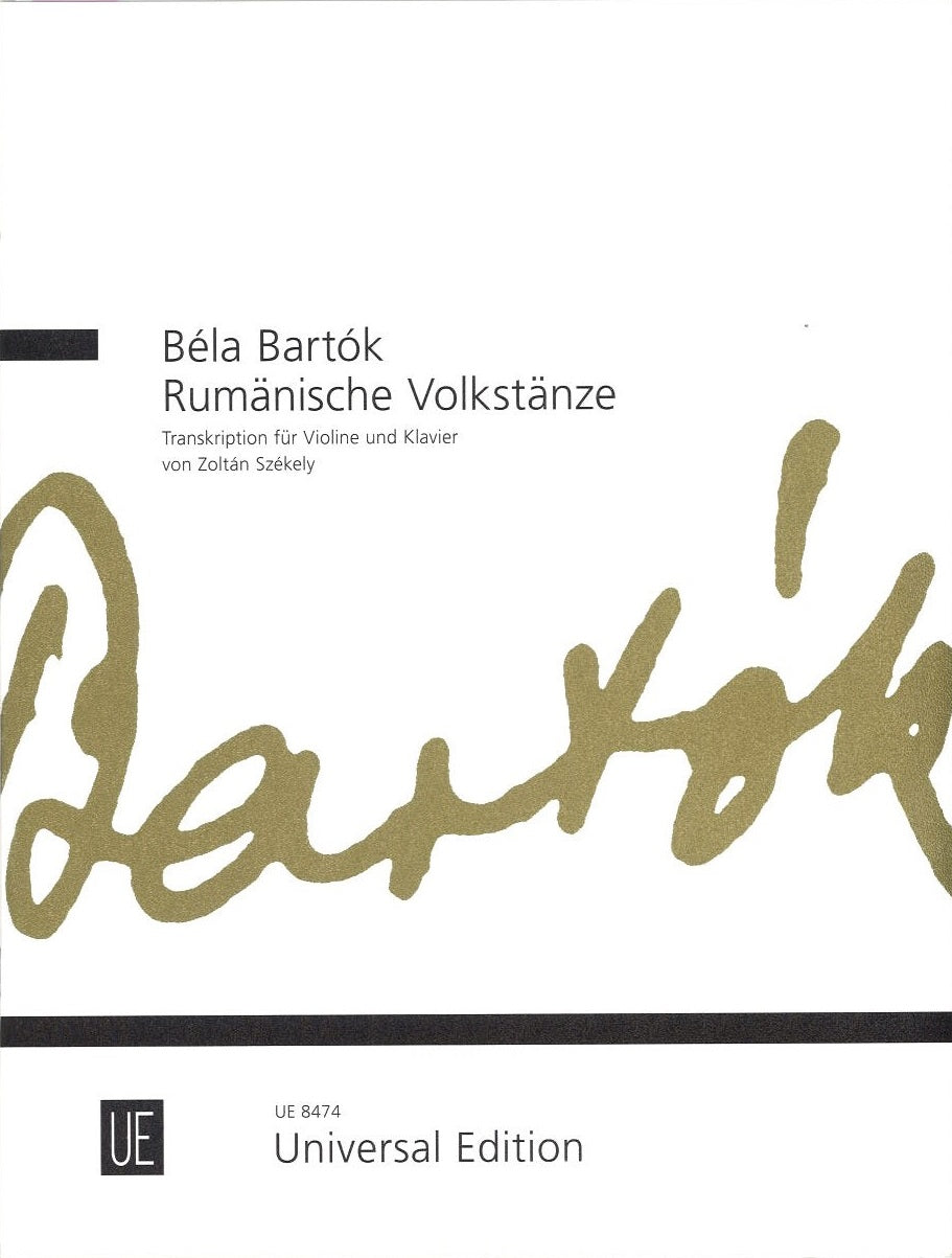 Bartok, Rumanische Volkstanze (Szekely) (Universal)