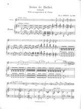 Beriot, Scene de ballet op. 100 (G.Schirmer)