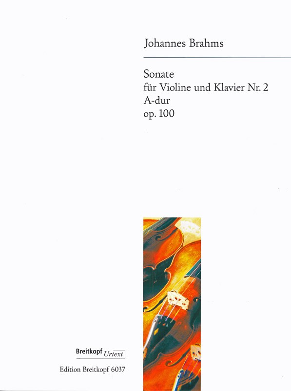 Brahms, Sonata No. 2, op. 100 (Gal) (Breitkopf)