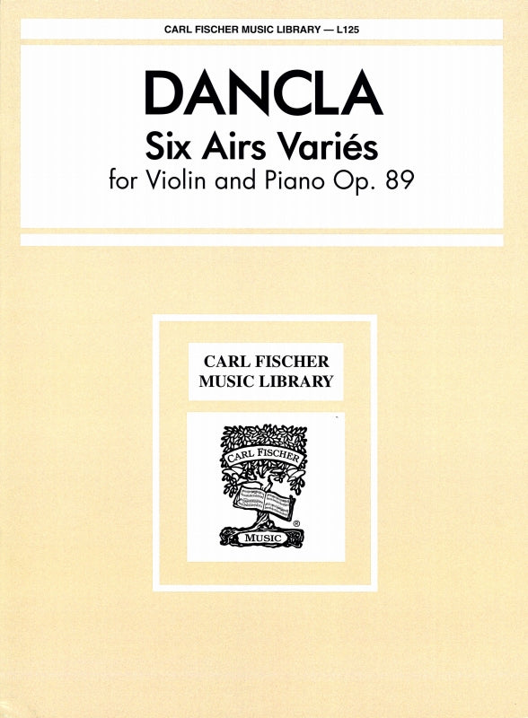 Dancla, Airs varies op. 89 (Carl Fischer)