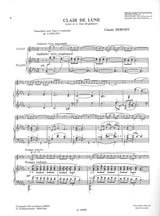 Debussy, Clair de lune (arr. Roelens) (Jobert)