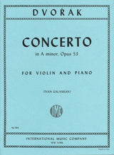 Dvorak, Concerto in a op. 53 (Galamian) (IMC)