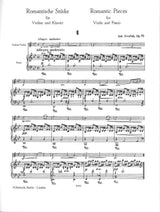 Dvorak, Romantische Stucke op. 75 (Simrock)