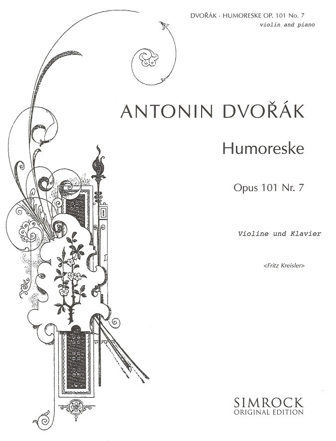Dvorak, Humoresque in Ges (arr.Kreisler) (Simrock)