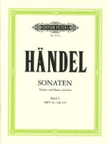 Handel, Sonaten 1 (Davison/Ramin) (Peters)
