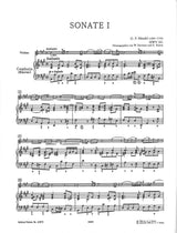 Handel, Sonaten 1 (Davison/Ramin) (Peters)
