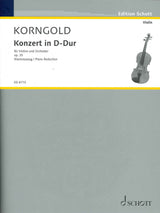 Korngold, Concerto in D, op. 35 (Schott)
