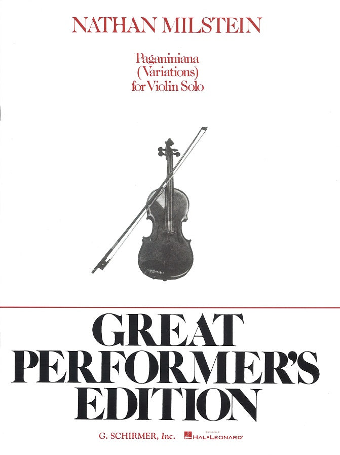 Milstein, Paganiniana (Vn Solo) (G.Schirmer)